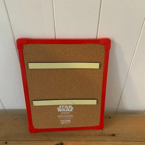 Culture Fly | NWOT Star Wars Darth Vader Storm Trooper Vintage Art Cork Board - Picture 2 of 2